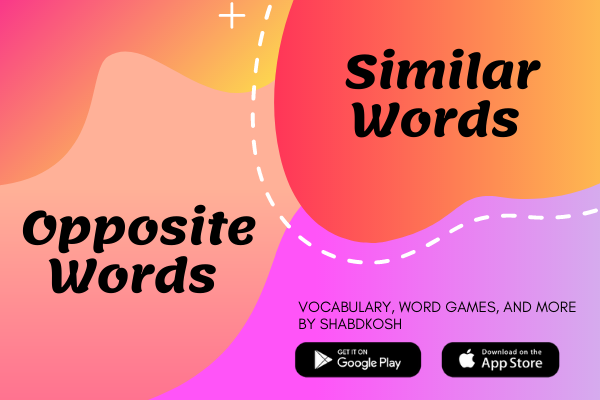 Synonym and Antonym Match - Word Games by SHABDKOSH
