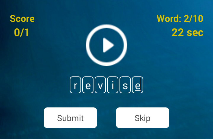 SHABDKOSH Spelling Bee Word Game